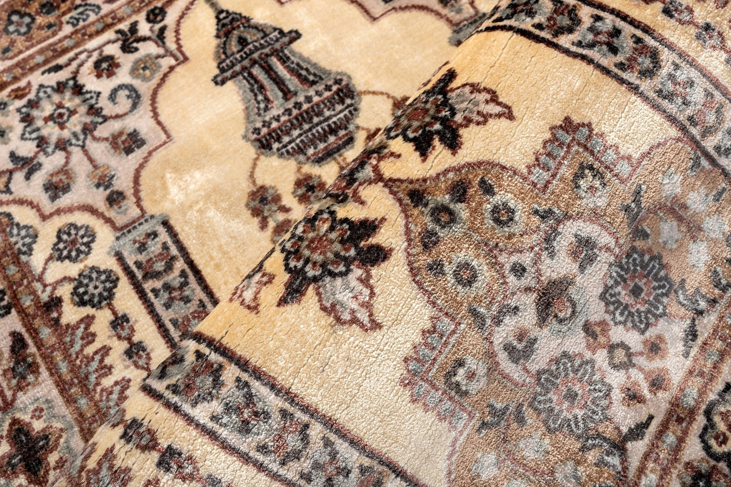 Ivory Premium Viscose Prayer Mat