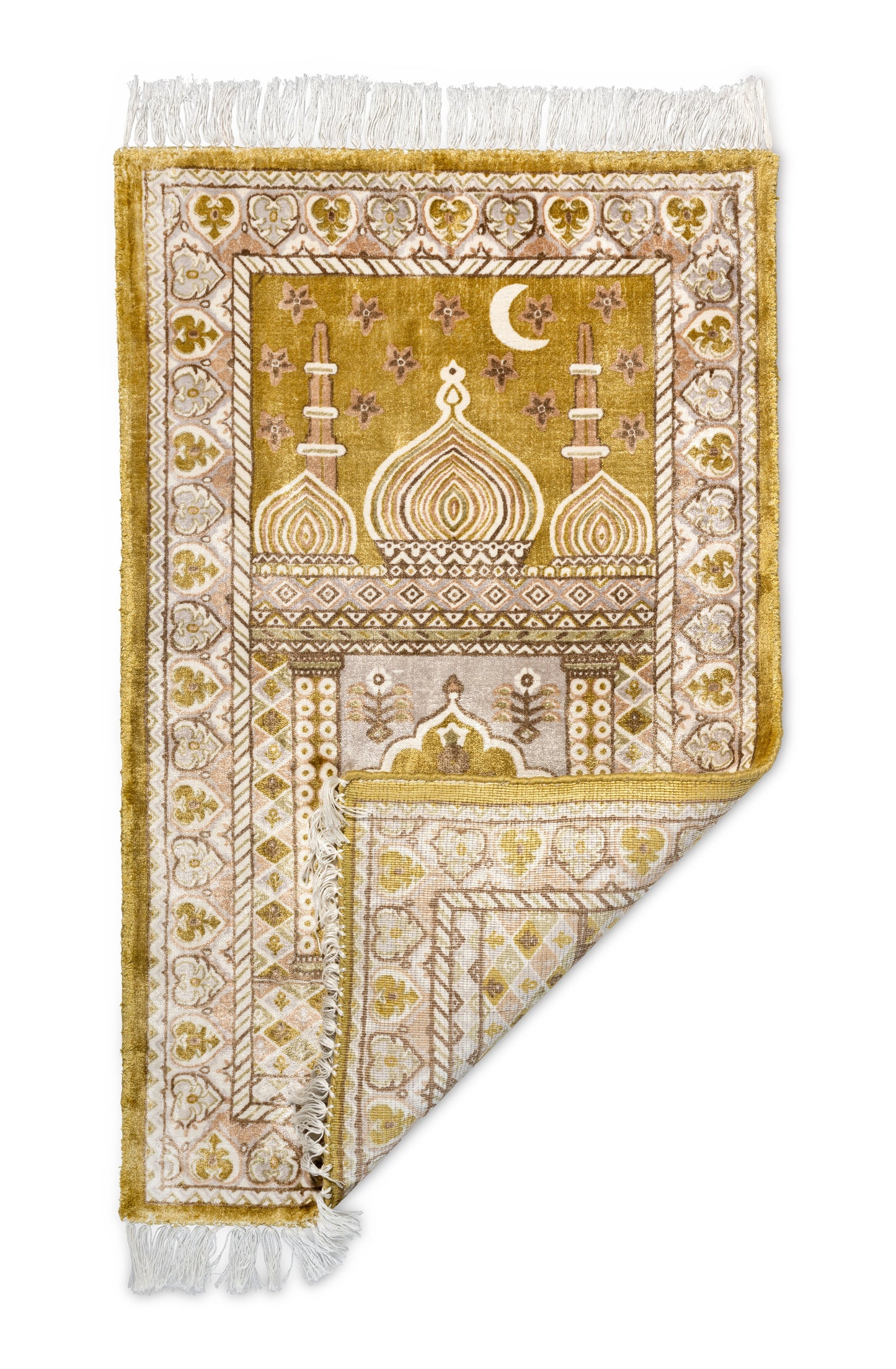 Mustard Islamic Prayer Mat