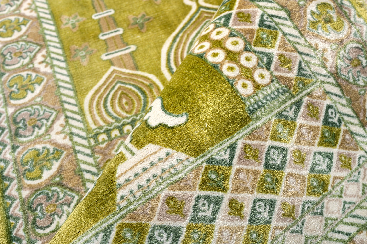 Dark Gold Luxury Prayer Rug