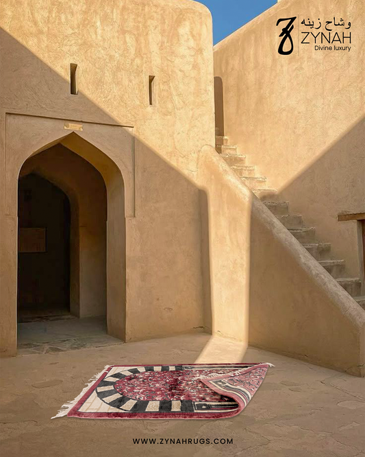 Blissful Dusk Viscose Prayer Mat