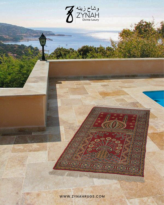 Divine Embrace Wool Prayer Mat