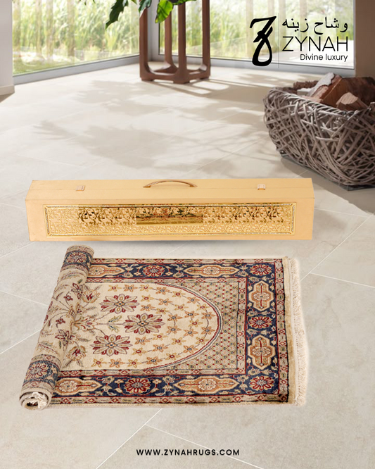 Faithful Horizon Silk Prayer Mat