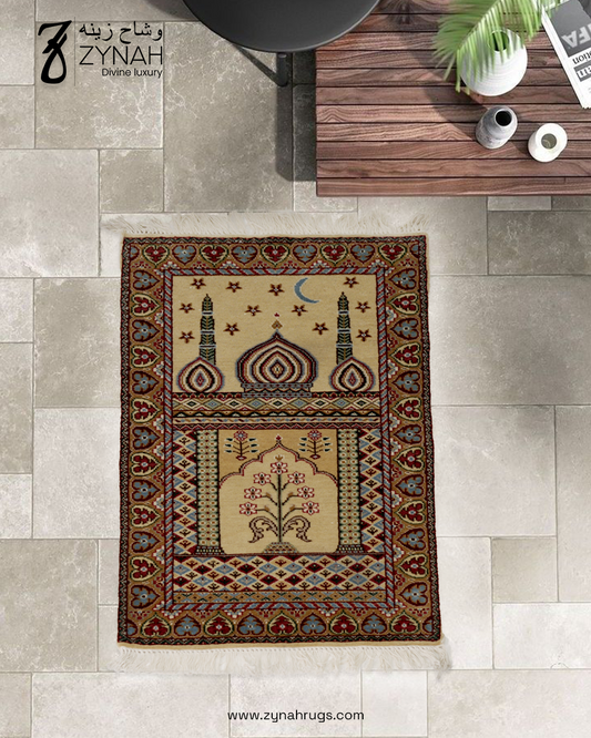 Gentle Devotion Wool Prayer Mat