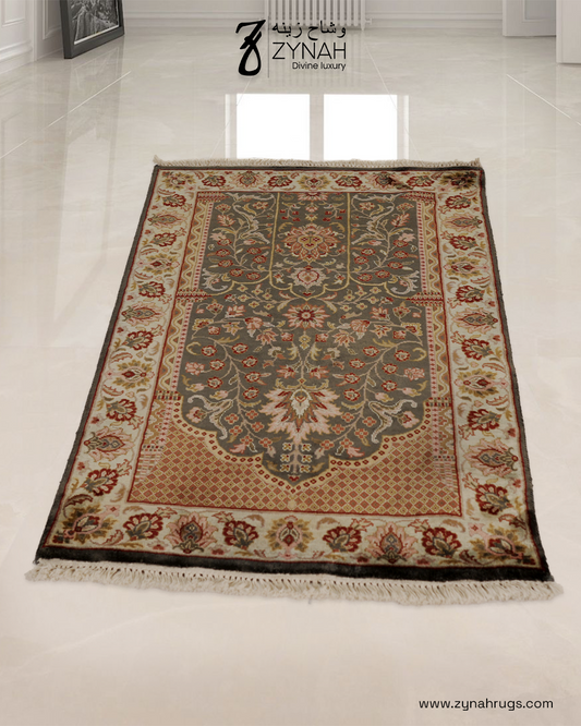 Golden Grace Silk Prayer Mat
