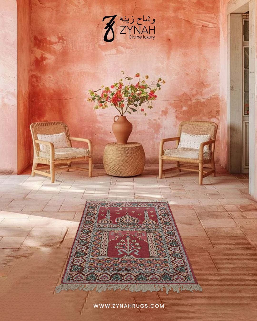 Harmony Haven Wool Prayer Mat