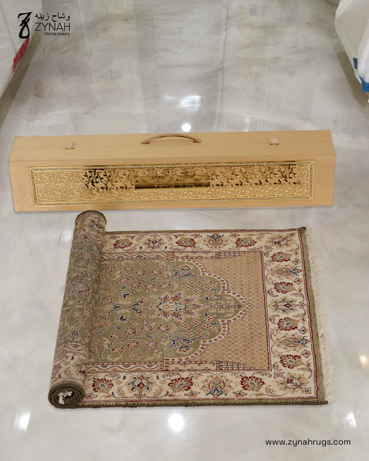Heavenly Tranquility Silk Prayer Mat