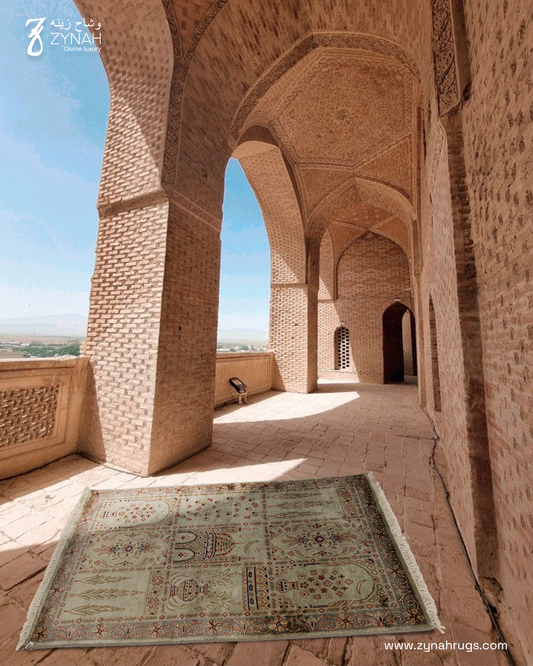 Peaceful Essence Silk Prayer Mat