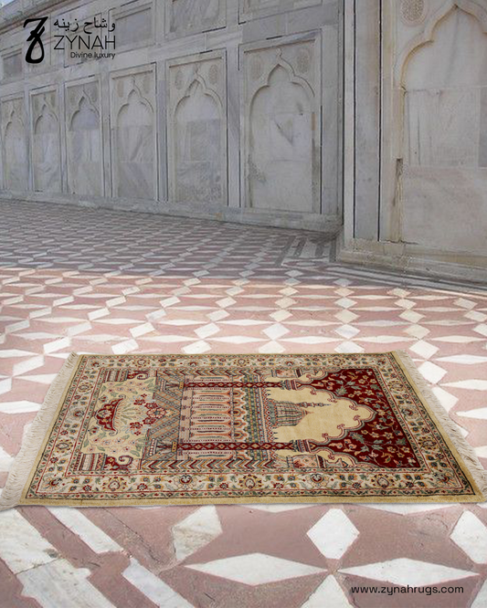 Pearl of Prayer Silk Prayer Mat