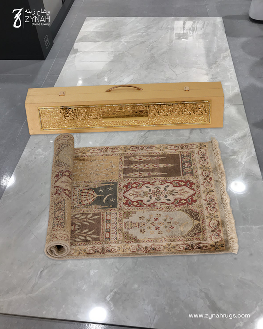 Solace Spreads Silk Prayer Mat