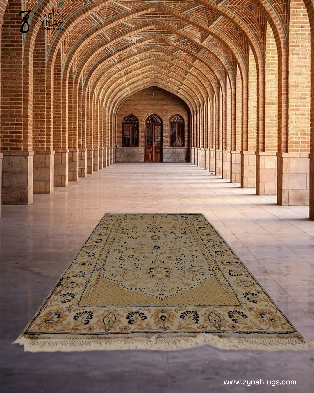 Sacred Bloom Silk Prayer Mat