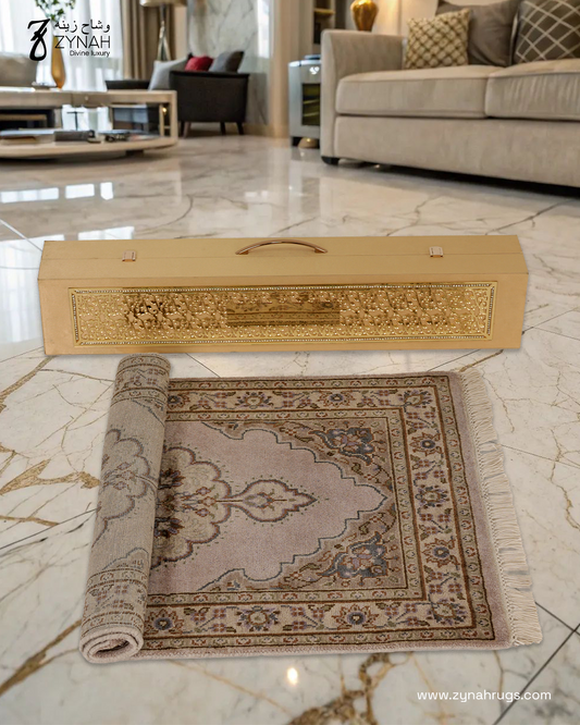 Tranquil Grace Silk Prayer Mat