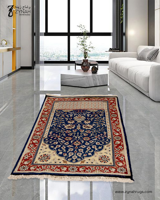 Whispering Petals Silk Prayer Mat