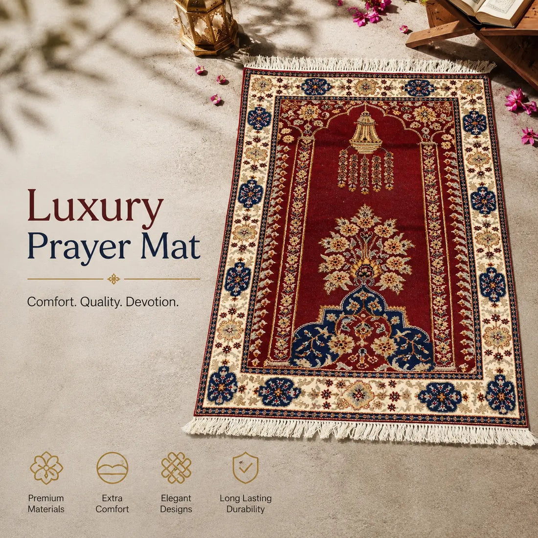 What Makes a Luxury Prayer Mat Special?