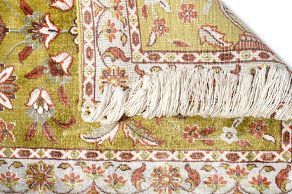 Light Gold Muslim Prayer Rug