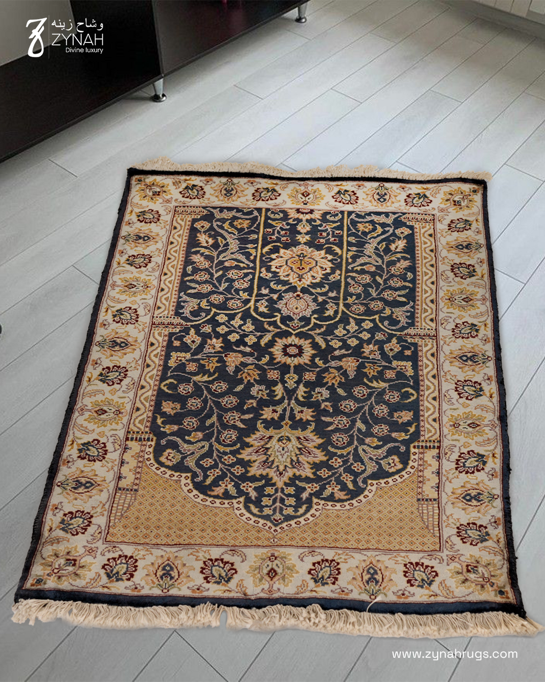 Buy Pure Slik Muslim Prayer Mats Collection Now! – Zynah Rugs