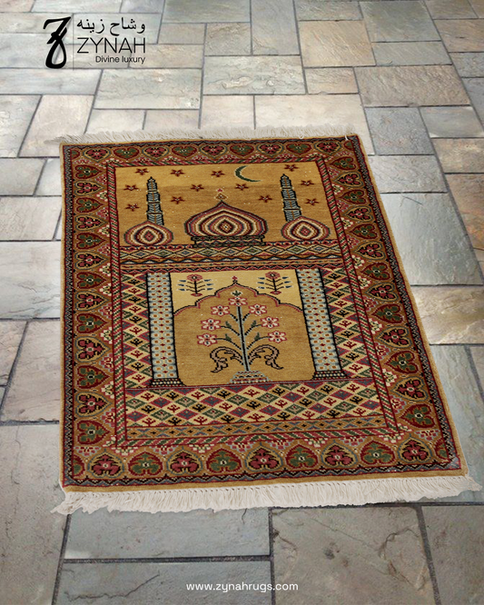 Prayerful Peace Wool Prayer Mat