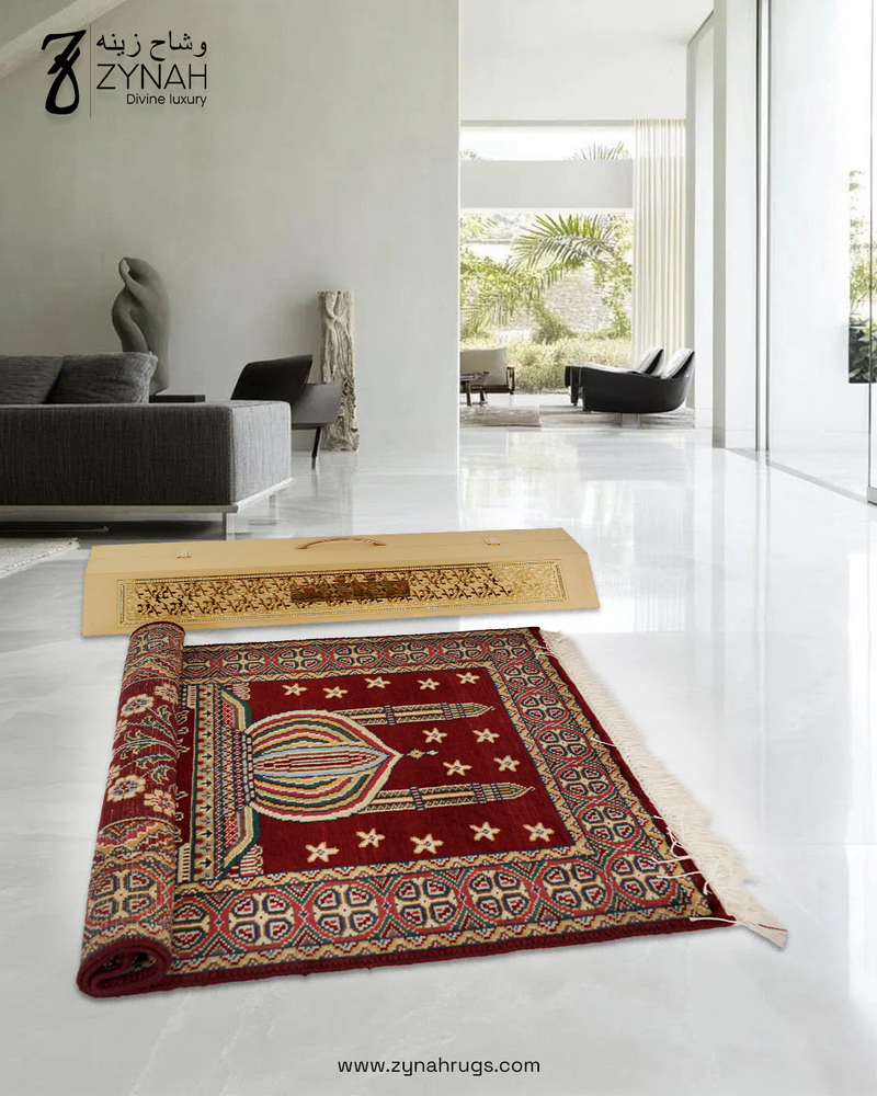 Purity Pilgrim's Wool Prayer Mat Side